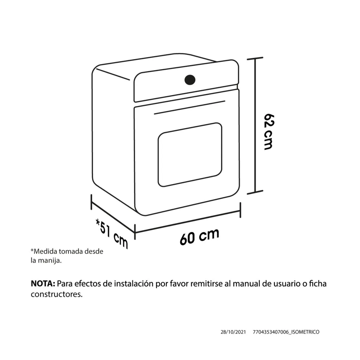 Horno HG TANDOORI 60 NEGRO GN - Image 2