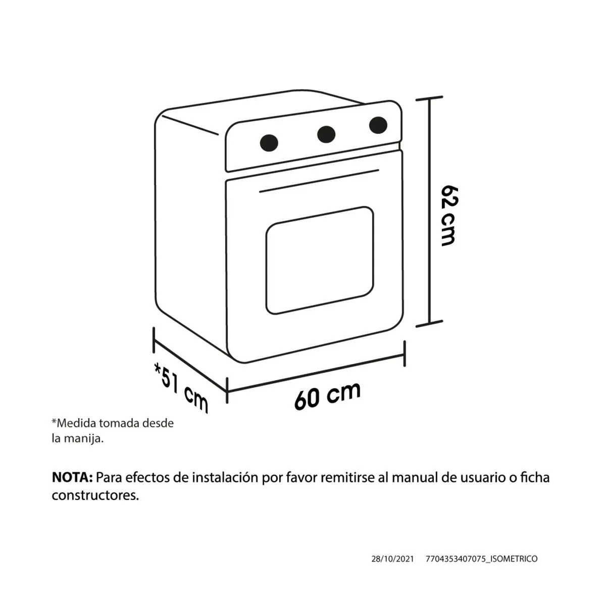 Horno HE TANDOORI 60 INOX 120V - Image 4