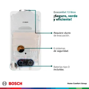 CALENTADOR THERM 2200 13L GLP